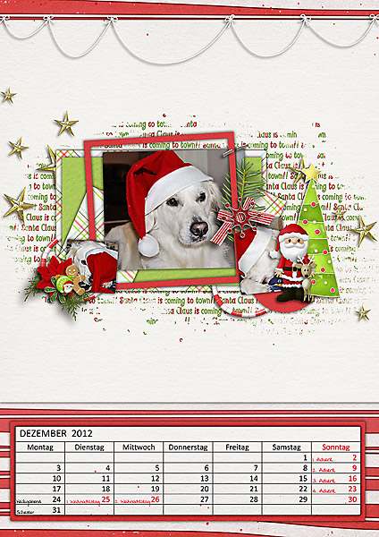 Calendar Templates 2012 - German