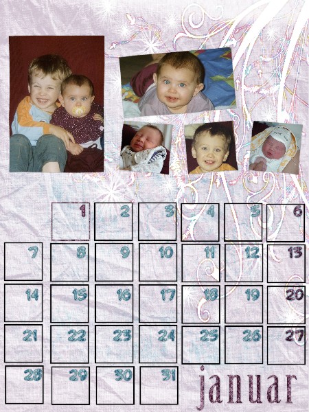 Calendarpage January 2008