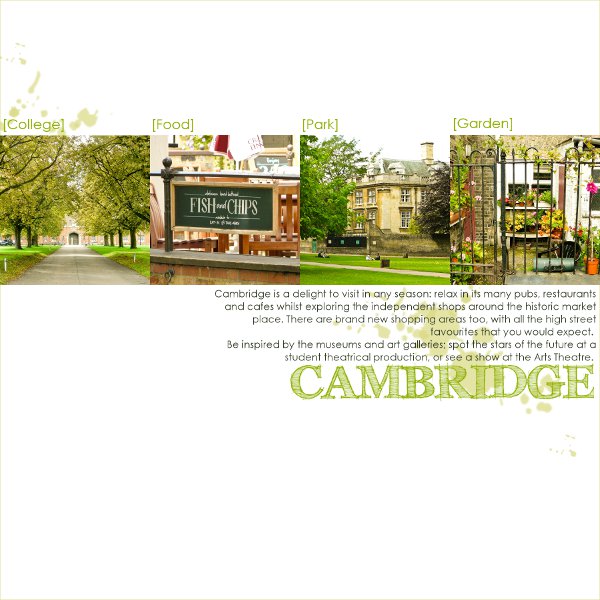 Cambridge suite...
