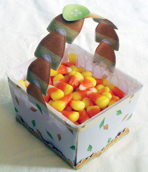 Candy Corn Basket