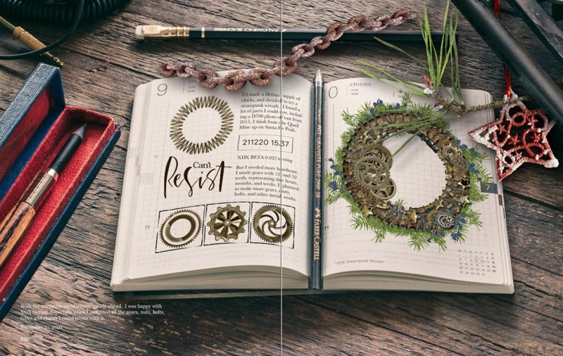 Can't Resist (Steampunk Wreath)