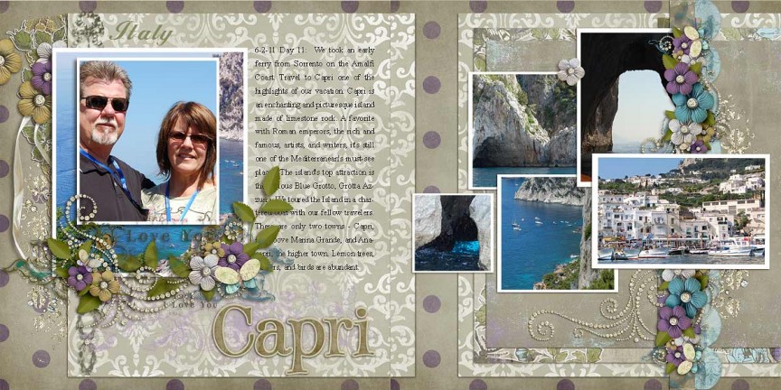 Capri Italy 2 pager