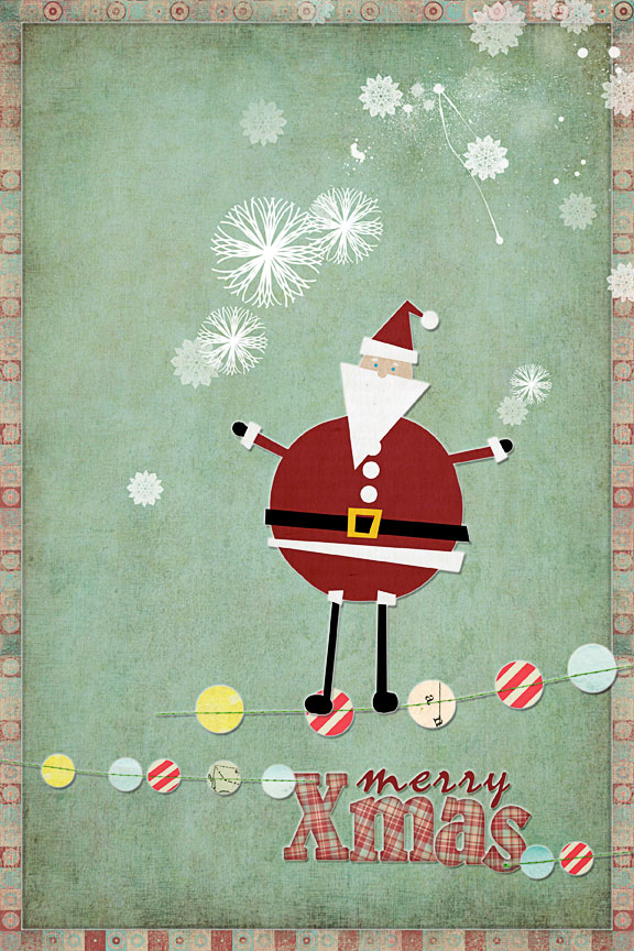 Card Merry Xmas