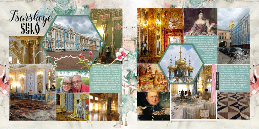 Catherine's Palace--spread