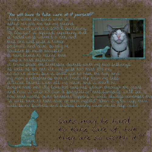 Cats- ADSR # 5