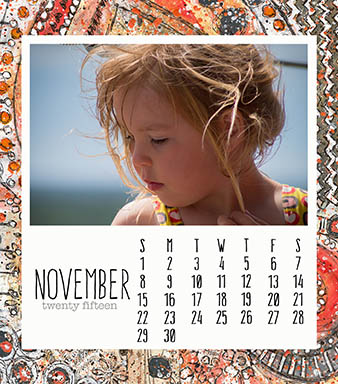 CD Calendar Nov