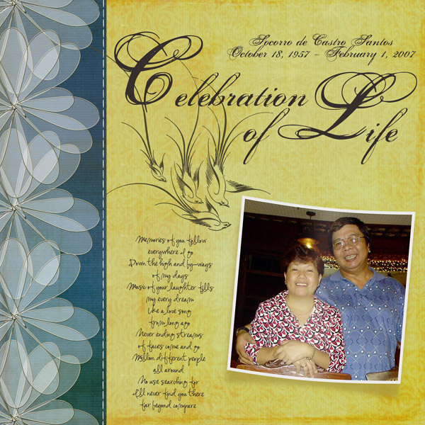 Celebration Of Life