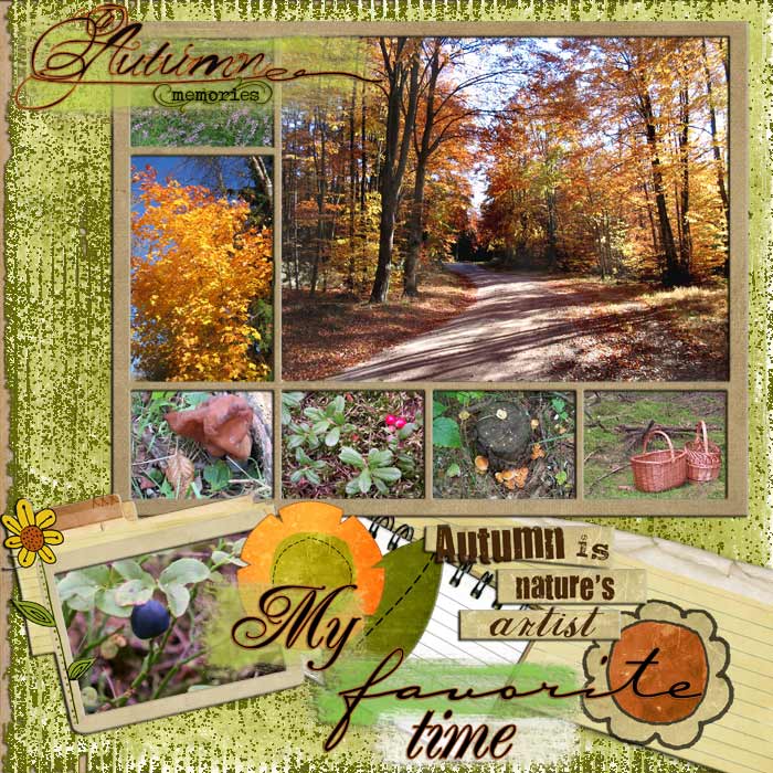 Chalkboard Artist - Autumn Memories