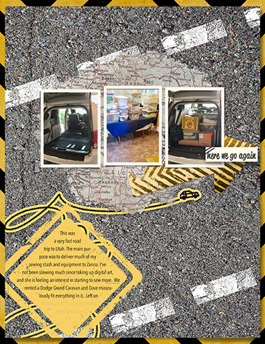 Challenge 2_Product_Stamps/Brushes_Road Trip