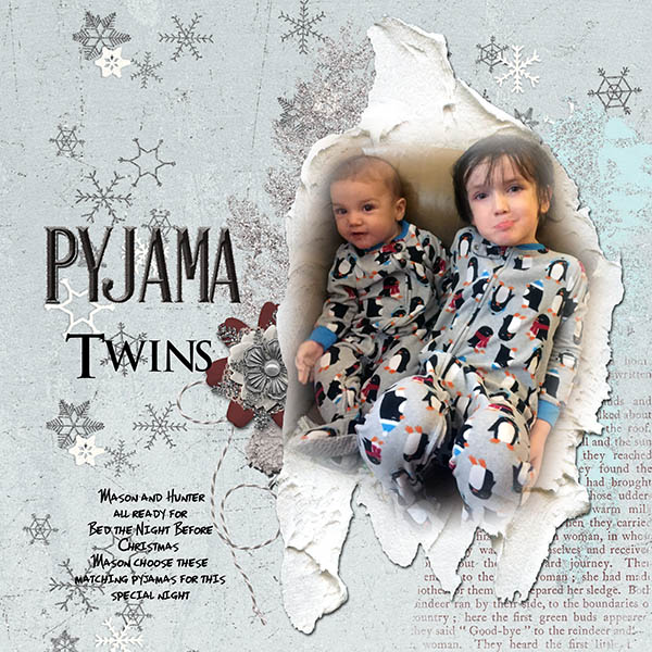 Challenge 4 - Inspiration - Pyjama Twins