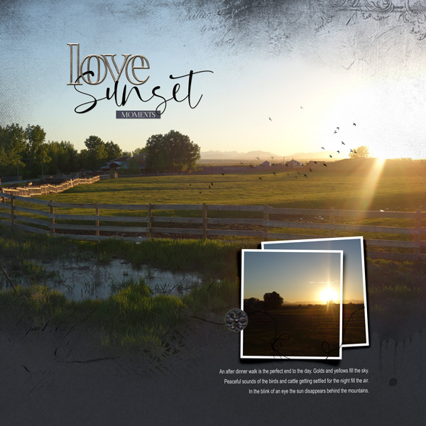Challenge-#4 Love Sunset Moments