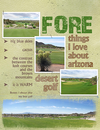 Challenge 4_FourThingsILoveAbout_Desert Golf