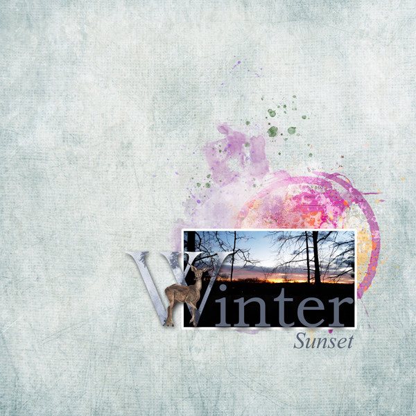 Challenge #6 Winter Sunset