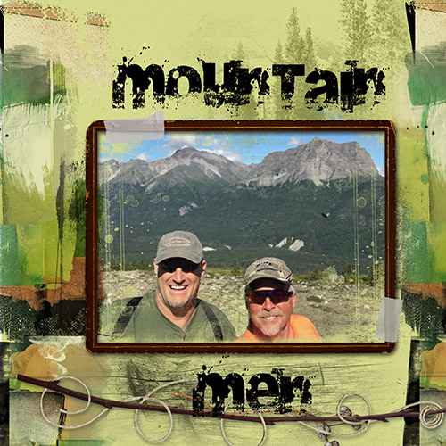 Challenge 6_Misc-Art Journal Cards_Mountain Men