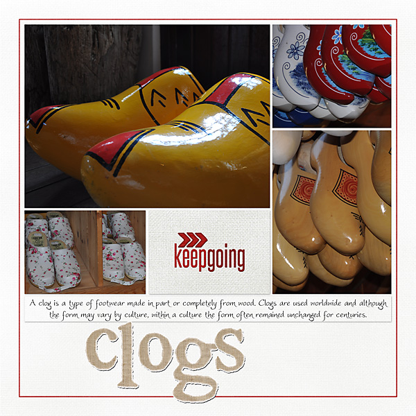 Challenge No 2: TYPOGRAPHY August 2013 : Clogs.