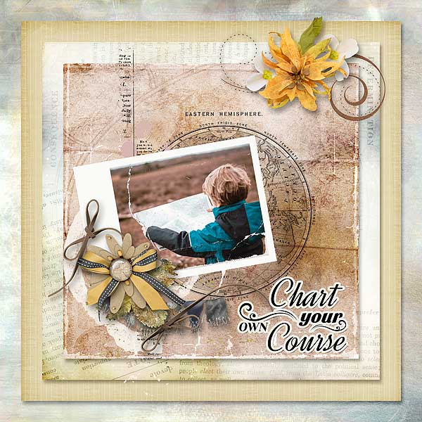 Chart Your Own Course  Oscraps Digital Scrapbooking and Artist Community
