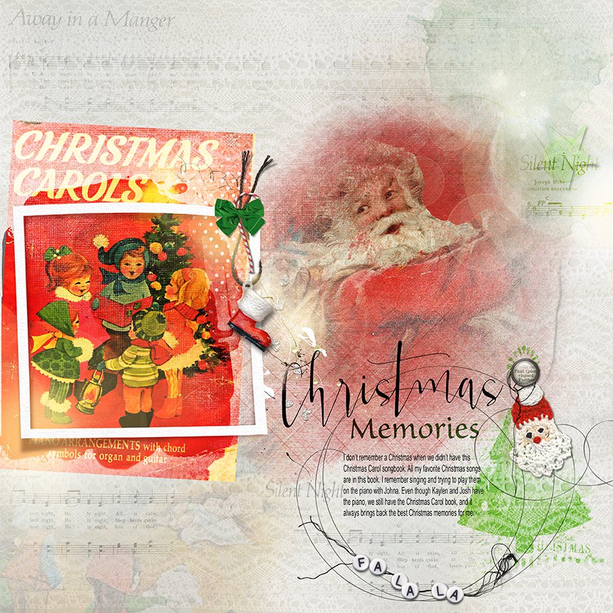 Christmas Carols Anna Color Challenge