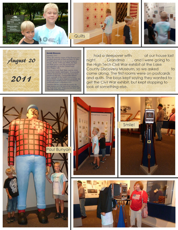 Civil War Exhibit