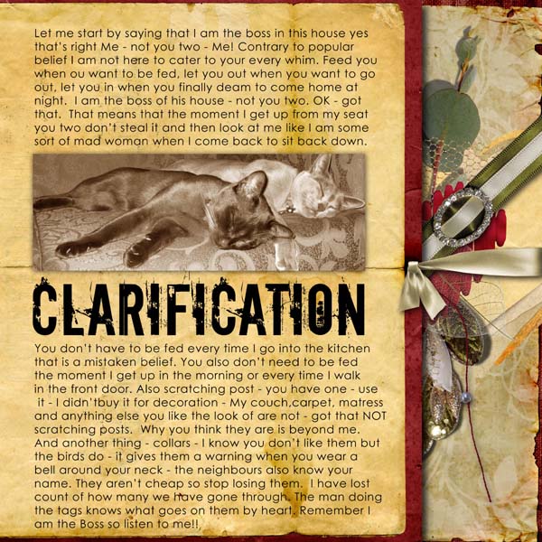 Clarification