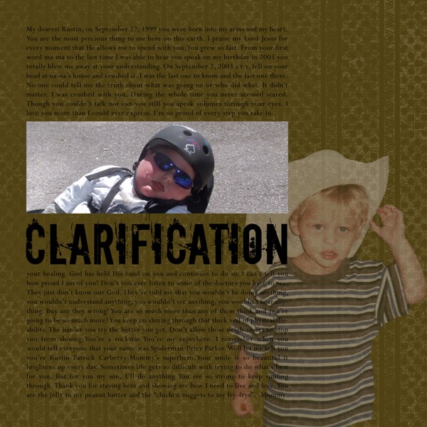 Clarification