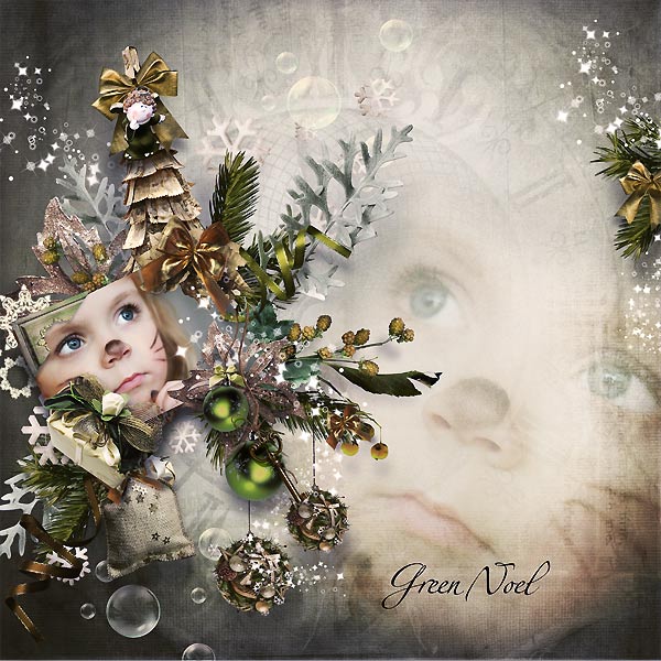 Collab kit Green Noel by WendyP Designs and Valentina Creations