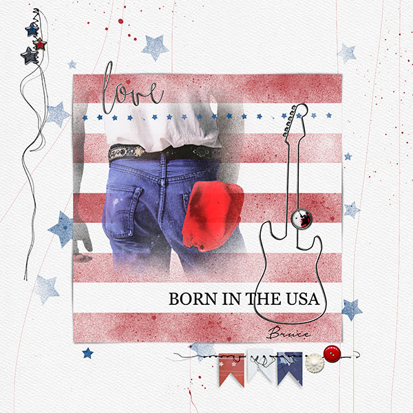 Color Challenge 07.03.15-07.16.15  Born in the USA