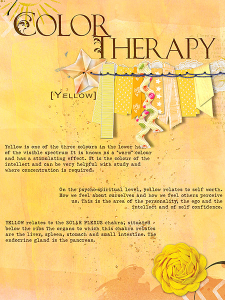 color therapy - yellow