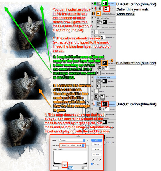 Colorize Mask Process Notes