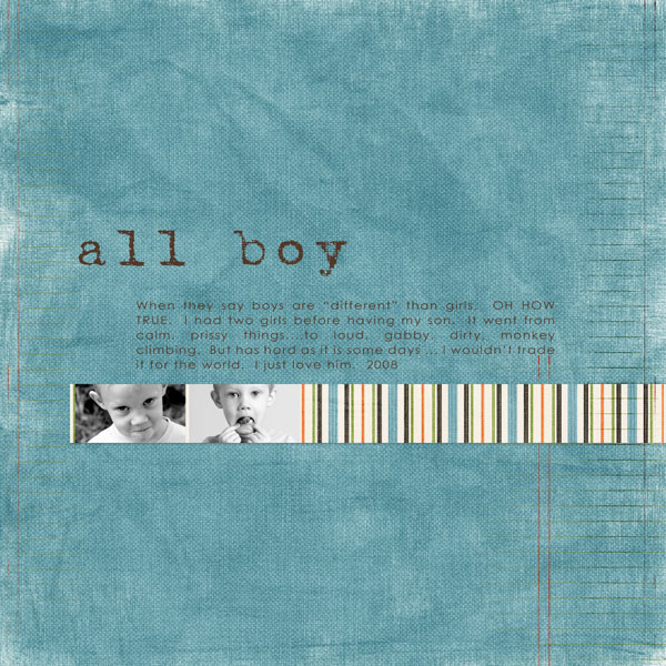 Connor - All Boy