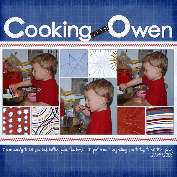 Cooking with Owen