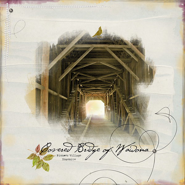 Covered Bridge of Wawona