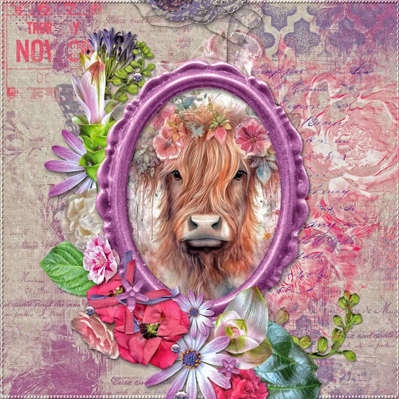 Cow In Bloom.