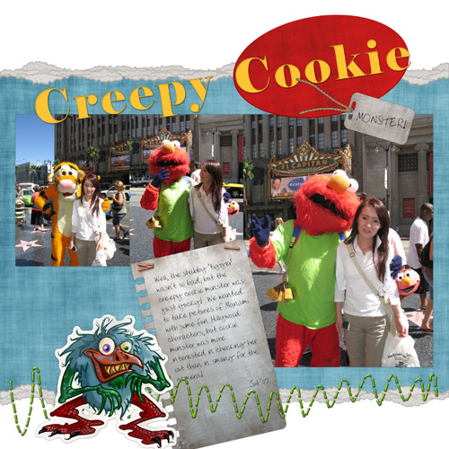 Creepy Cookie Monster