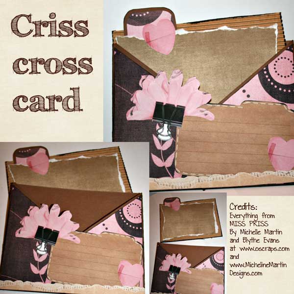 Criss cross card, hybrid