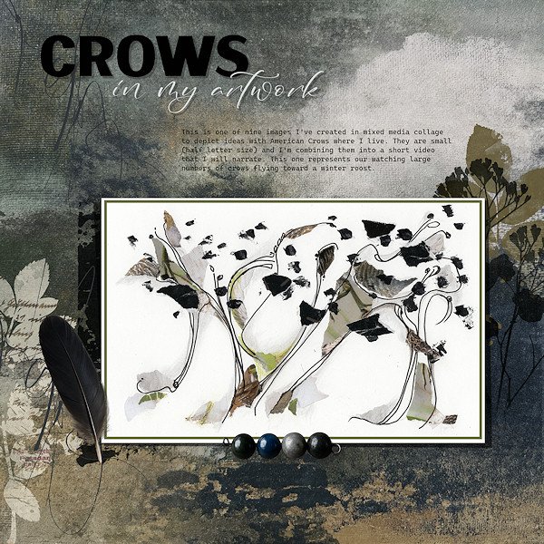 Crows in My Artwork
