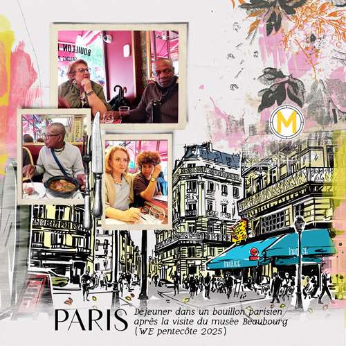 déjeuner dans un bouillon parisien
