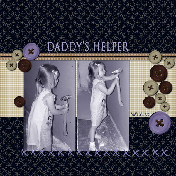 Daddy's helper.
