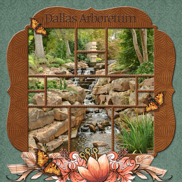 Dallas Arboretum ARTISTIC AUTUMN