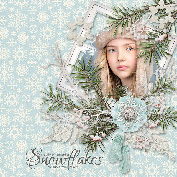 Dance of the snowflakes by Mediterranka Design