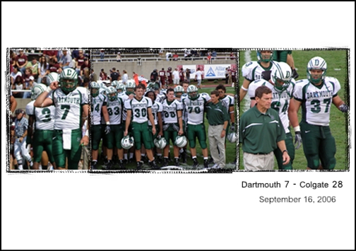 Dartmouth 7 - Colgate 28
