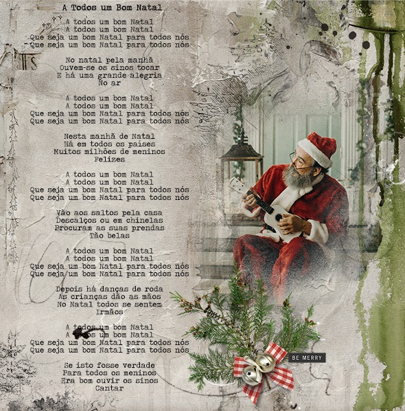 Day 1 - Scrap Lyrics Challenge