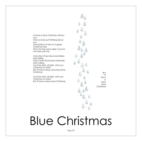 Day 10 - Blue Christmas