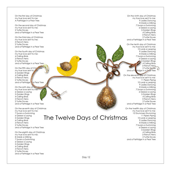 Day 12 - The Twelve Days of Christmas