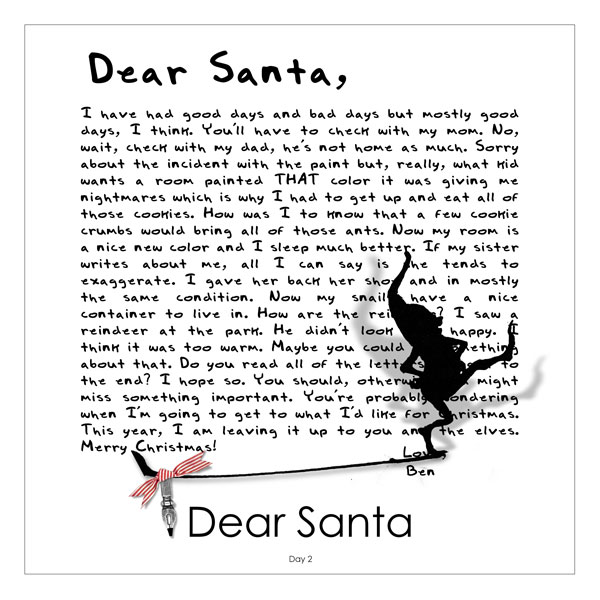 Day 2 - Dear Santa