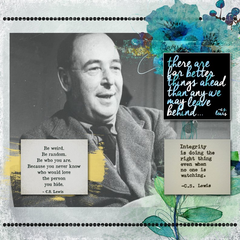 Day 2 -Who I'd like to spend my birthday with-CS Lewis