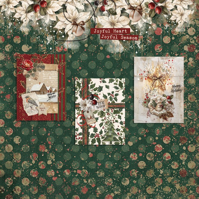 Day 3 - Holiday-Winter ATC or Journal Cards - CHALLENGE