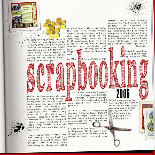 Day 3 - Scrapbooking 2006