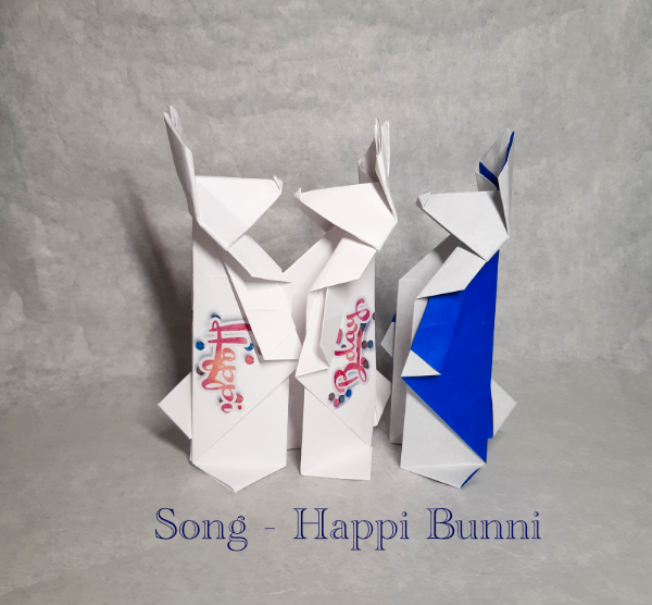 Day 6 - Word Art - Song's Happi Bunny
