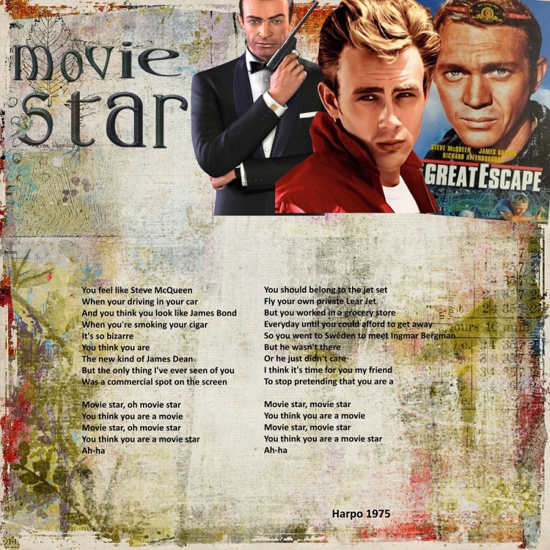 Day 9 Scraplift  Movie Star