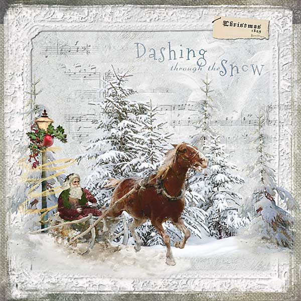 Dear Santa-Dashing Through the Snow